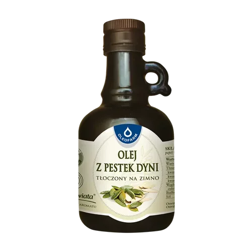 Oleofarm Pumpkin Seed Oil 250 ml. Moliūgų sėklų aliejus